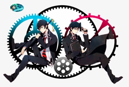 Ao No Exorcist, Anime, And Brothers Image - Yukio Y Rin Okumura Render, HD Png Download, Transparent PNG