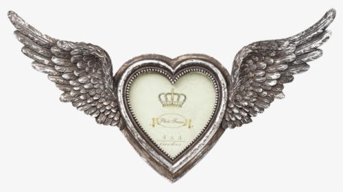 Winged Heart Photo Frame - Picture Frame, HD Png Download, Transparent PNG