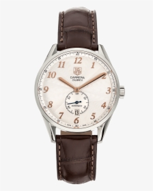 Carrera Calibre 6 Heritage Stainless Steel Automatic - Patek Philippe Calatrava Moonphase, HD Png Download, Transparent PNG