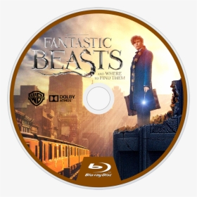 Image Id - - Fantastic Beast And Where To Find Them Bluray Disc, HD Png Download, Transparent PNG