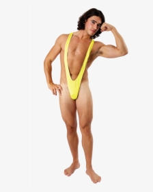 Yellow Bathing Suit Mens, HD Png Download, Transparent PNG