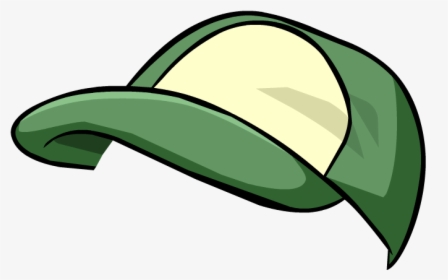 Green Cap Png - Green Hat Club Penguin, Transparent Png, Transparent PNG
