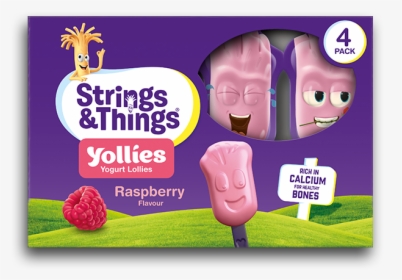 Yollies Raspberry Product Shot - Cheese String Yollies, HD Png Download, Transparent PNG