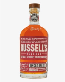 Russell S Reserve Single Barrel Barrel Select Bourbon - Russell's Reserve Single Barrel Bourbon, HD Png Download, Transparent PNG