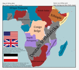 An Alternate Africa For An Alternate 20th Century Submitted - Alternate History Of Africa, HD Png Download, Transparent PNG