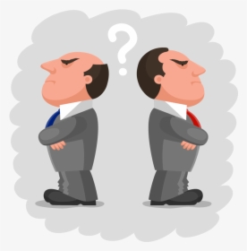 Two Men Facing Opposite Directions, HD Png Download, Transparent PNG