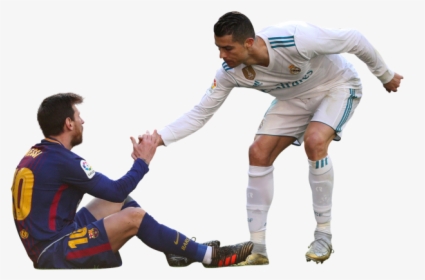 Ronaldo And Messi Transparent, HD Png Download, Transparent PNG