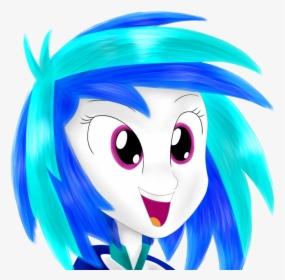 Happy Equestria Girl Vinyl Scratch By Dragonfoorm On - Cartoon, HD Png Download, Transparent PNG
