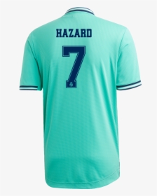 Hazard Real Madrid Jersey Back, HD Png Download, Transparent PNG