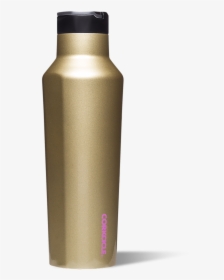 Corkcicle 40 Oz Sports Canteen In Glampagne Gold Glitter - Water Bottle, HD Png Download, Transparent PNG