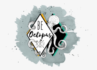 Be Octopus - Graphic Design, HD Png Download, Transparent PNG