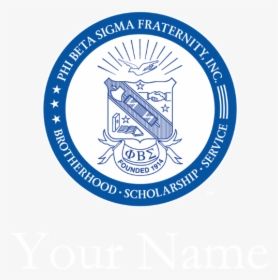 Phi Beta Sigma Crest Png - Phi Beta Sigma, Transparent Png, Transparent PNG