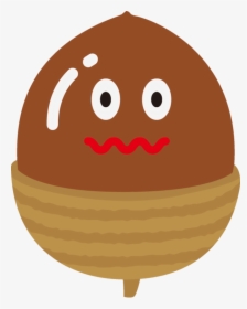 Thanksgiving Cartoon Smile Food For Acorns, HD Png Download, Transparent PNG