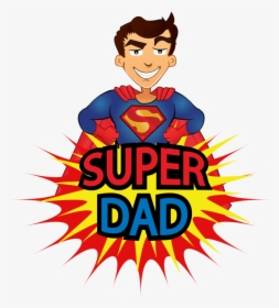Art Superhero Mug Father Superman Free Download Png - Cartoon, Transparent Png, Transparent PNG