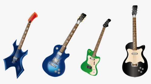 Transparent Rock Band Silhouette Png - Rock Musical Instruments Png, Png Download, Transparent PNG