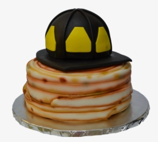 Firefighter Helmet And Hose Cake Toronto - Bánh, HD Png Download, Transparent PNG