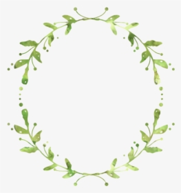 Wreath Leaf Garland Crown - Green Leaves Wreath Png, Transparent Png, Transparent PNG