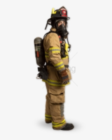 Firefighter,personal Protective - Firefighter Png, Transparent Png, Transparent PNG
