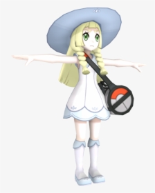 Download Zip Archive - Pokemon T Pose Lillie, HD Png Download, Transparent PNG
