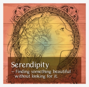 Banner Serendipity Icon Flat Vector Illustration Design - Elvish Colouring Pages, HD Png Download, Transparent PNG