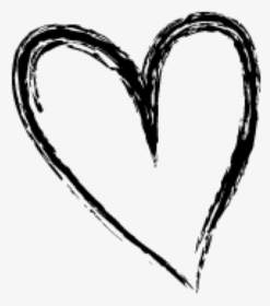 Transparent Doodle Arrow Clipart - Heart Sketch Transparent Background, HD Png Download, Transparent PNG