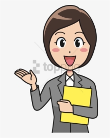 Free Png Woman Worker Png Image With Transparent Background - Woman Office Worker Clipart, Png Download, Transparent PNG