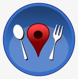 Restaurant Maps Marker Png - Restaurant Location Clipart, Transparent Png, Transparent PNG