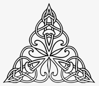 Transparent White Triangle Png - Design In Triangle Drawing, Png Download, Transparent PNG