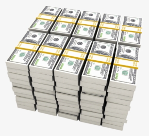 Pile Of Money Png - Stacks Of Money Transparent Background, Png Download, Transparent PNG