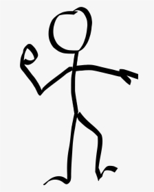 Stick Figure Computer Icons Drawing Download Matchstick - Stick Figure Throwing A Ball, HD Png Download, Transparent PNG
