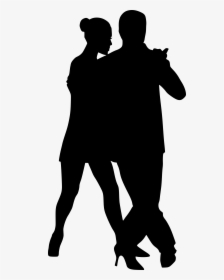 Dancing Couple 22 Clip Arts - Silhouette Dance Kontemporer, HD Png Download, Transparent PNG