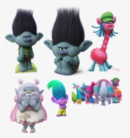 Trolls Movie Selfie Frame Photo Booth Prop Poster , - Тихоня Из Мультика Тролли, HD Png Download, Transparent PNG