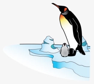 Penguin Mother With Baby Png, Transparent Png, Transparent PNG