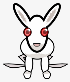 Easter Bunny Clip Arts And Bunny Vector Free - Rabbit, HD Png Download, Transparent PNG