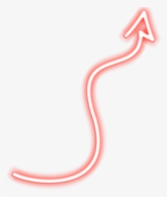 #devil #devils #tail #tails #demon #neon #neontail - Neon Devil Horns Png, Transparent Png, Transparent PNG