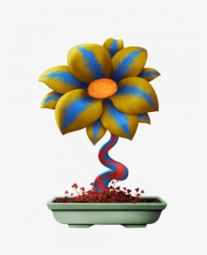 Flower - Crypto Flowers Png, Transparent Png, Transparent PNG