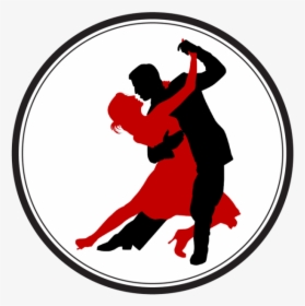 Ballroom-dance - Dancing Couple Silhouette Vector Free, HD Png Download, Transparent PNG