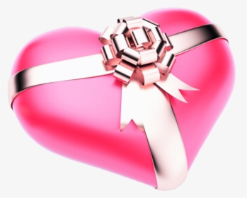 #gift #regalo #present #presente #heart #corazon #pink, HD Png Download, Transparent PNG