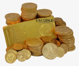 Gold Coin Pile, HD Png Download, Transparent PNG