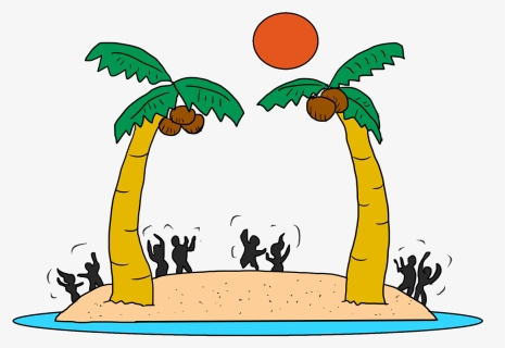 Beach, Beach Party, Outdoor, Dancing, Dance, Sunny - Nature Related To Dance, HD Png Download, Transparent PNG