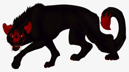Demon Panther Thingy - Dog Yawns, HD Png Download, Transparent PNG