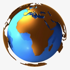 Earth Chroma Key Globe World - Earth Globe Transparent Png, Png Download, Transparent PNG