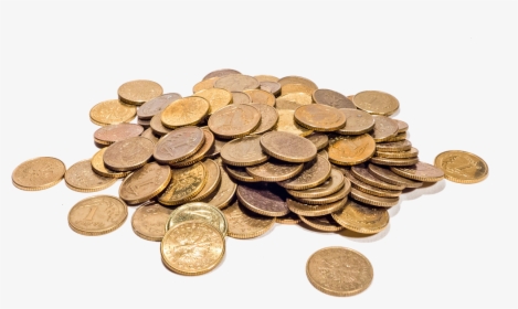 Clip Art Gold Coin Pile - Gold Coin Money Coins Png, Transparent Png, Transparent PNG