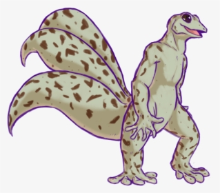 Three-tailed Gecko Demon - Gecko With Three Tails, HD Png Download, Transparent PNG