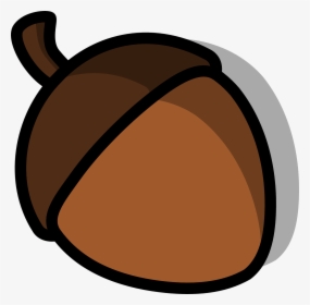 Cartoon Nut Clipart Tree Nut Allergy Clip Art - Acorn Clip Art, HD Png Download, Transparent PNG