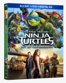 Tnt2he 001 Bdosleeve 3d Dmub 01 R10 - Tmnt Out Of The Shadows Blu Ray, HD Png Download, Transparent PNG