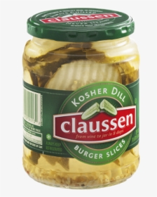 Claussen Kosher Dill Burger Slices, HD Png Download, Transparent PNG