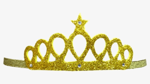 Tiara De Princesa Dourada Png, Transparent Png, Transparent PNG