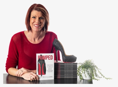 Jodie Bruce-clarke With Book Pumped - Girl, HD Png Download, Transparent PNG