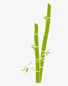 Clipart Panda Bamboo Forest Art - Bamboo Clipart, HD Png Download, Transparent PNG